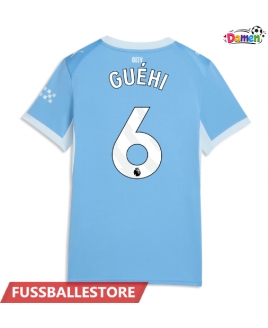 Günstige Manchester City Marc Guehi #6 Heimtrikot Damen 2026-27 Kurzarm